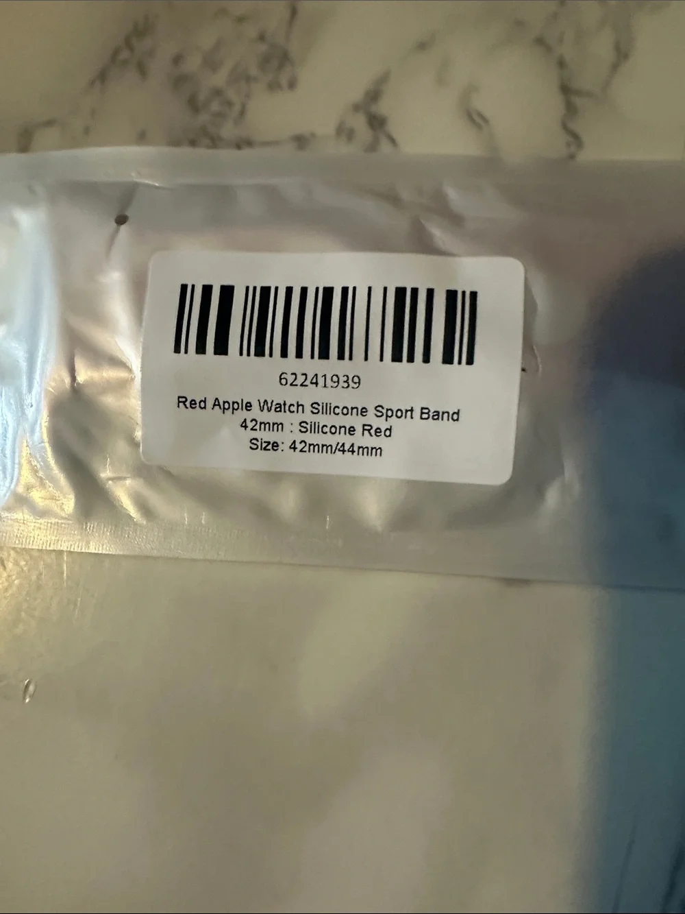 NIB - Apple Watch Band - Sport Band - 42/44 - RED